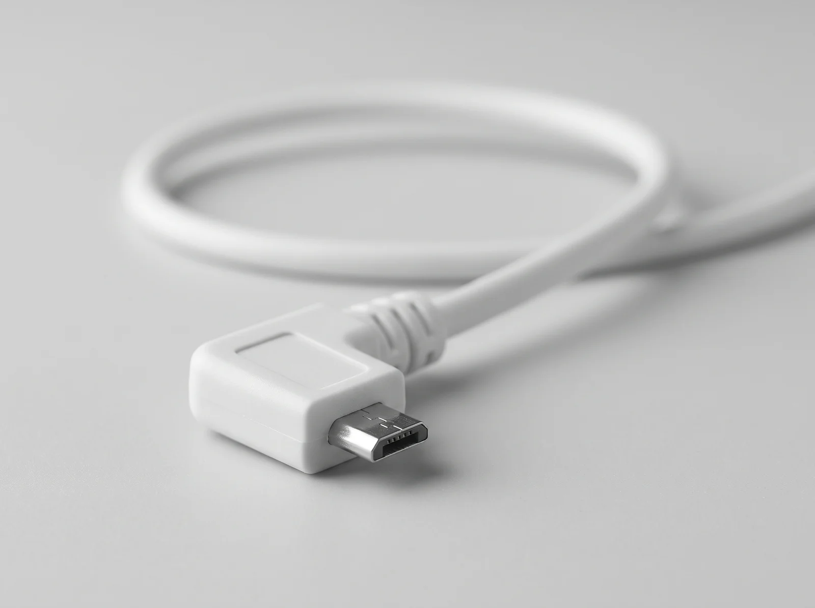ㄱ자 5핀(마이크로 USB) 커넥터 클로즈업